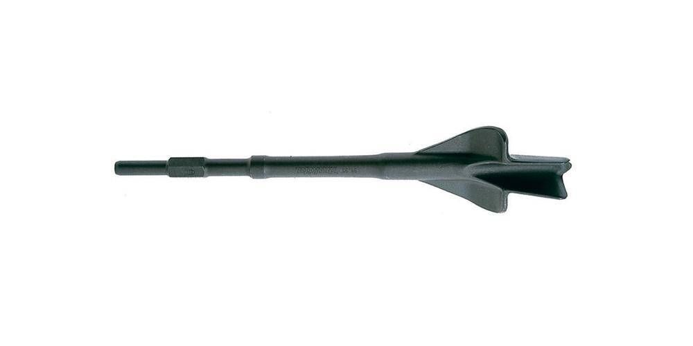 makita Fugenmeissel P-13100 L.380mm B.35mm 13/17mm 6kt. m.Gleiter