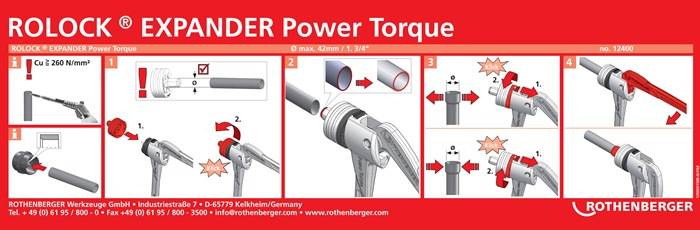 Rothenberger ROLOCK EPT Zange 12400