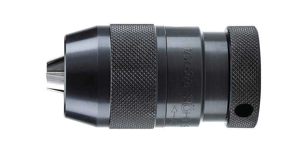 Schnellspann-Bohrfutter SUPRA-I schwere Industrieausführung 871040 Spannweite 0-10 mm Aufnahme B12 Außen-Ø 40,2 mm Länge