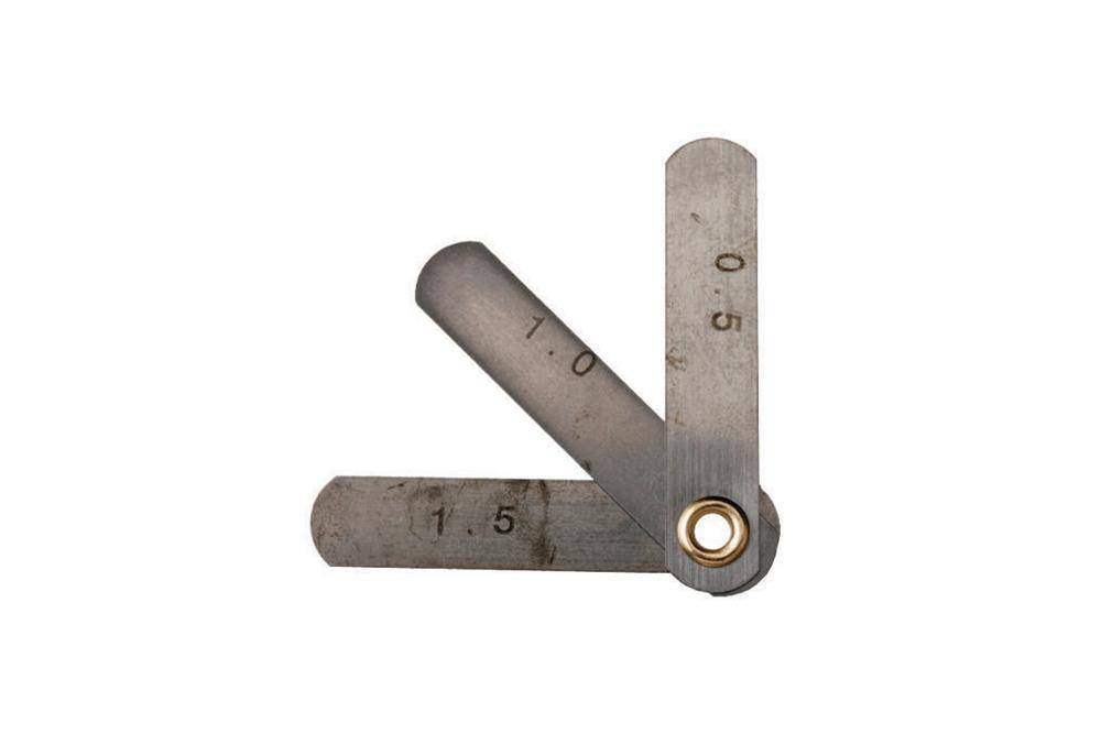 makita Einstelllehre 762007-1 Abmessung 1/1,5/2mm