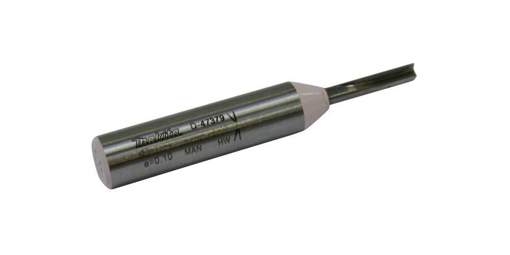 makita Nutfräser D-47379 D.3mm L.51mm Schaft-D.8mm Einschneider