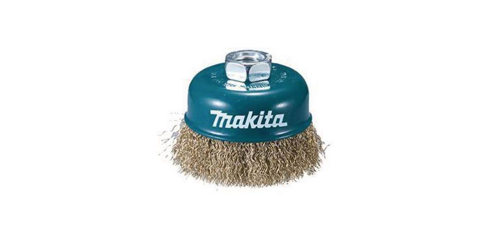 makita Topfbürste D-39805 D.100mm Messing 0,3mm Gewinde M14