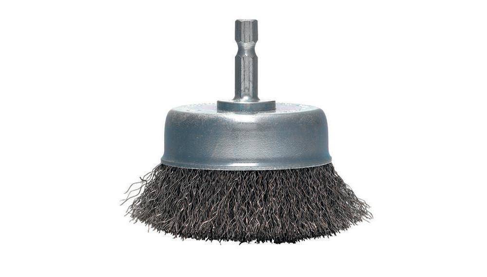 makita Topfbürste D-39908 D.38mm Stahldraht 0,3mm Schaft-D.6mm