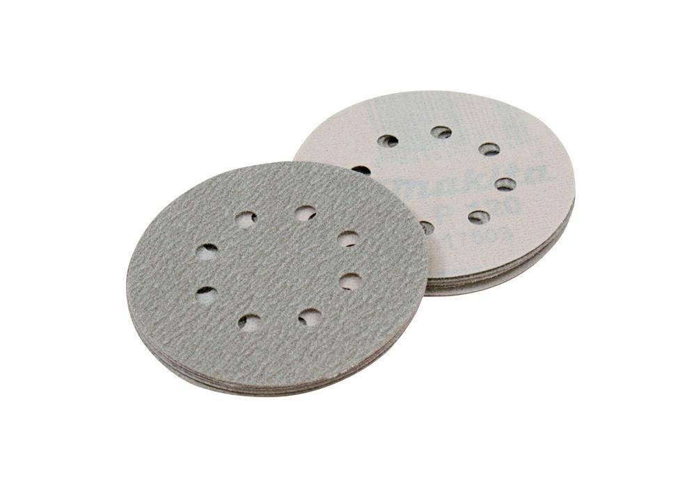 makita Schleifpapier D-65844 D.125mm Körnung 100 Klett gelocht