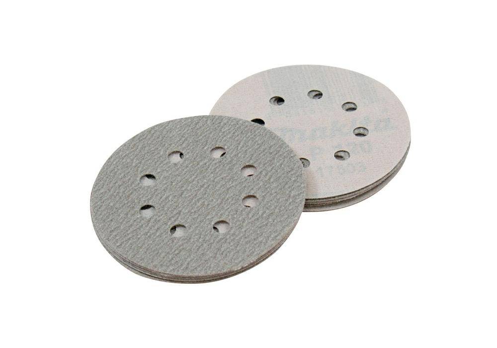 makita Schleifpapier D-65903 D.125mm K400(10) Klett gelocht
