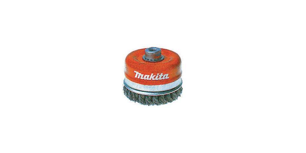 makita Topfbürste P-04488 D.65mm gezopft Stahldraht 0,5mm Gewinde M14