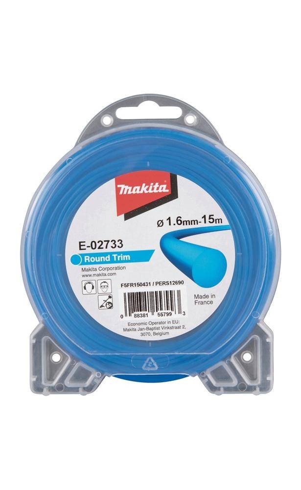 Makita Mähfaden Round Trim rund 1,6 mm x 15 m