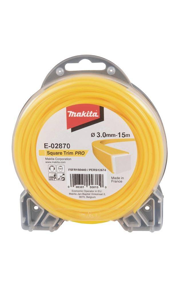 makita Mähfaden E-02870 3mm 15m 4kant