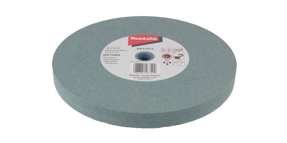 makita Schleifstein B-51976 D.205mm B.19mm Bohrung 15,88mm GC120H