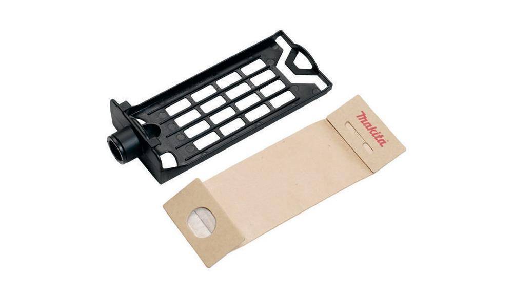 Makita Papiersackhalter inkl. Papiersack lang