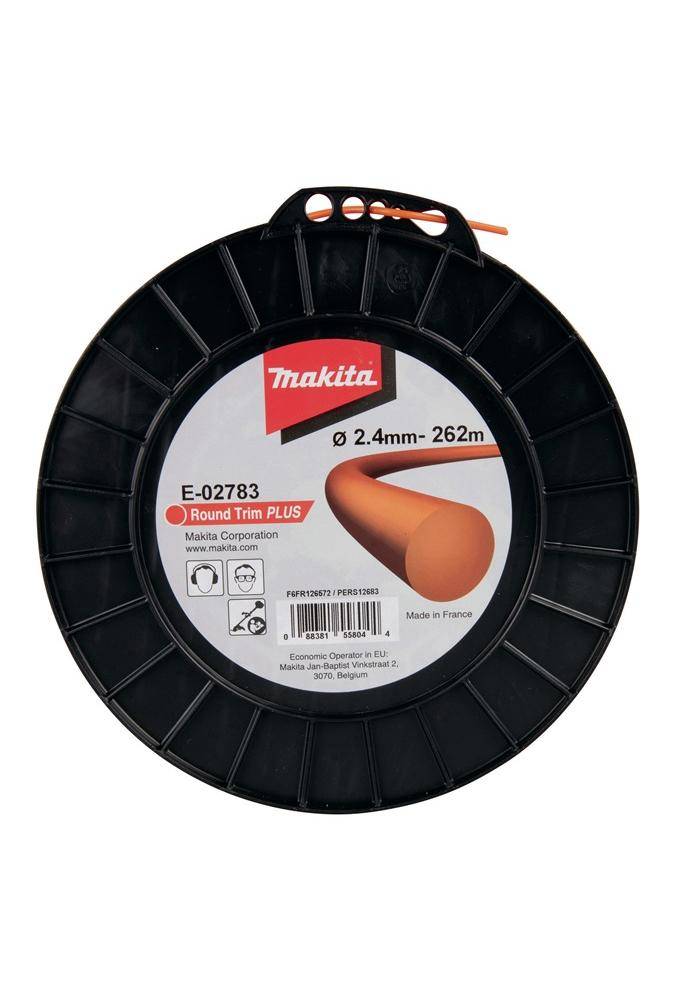 makita Mähfaden E-02783 2,4mm 262m rund