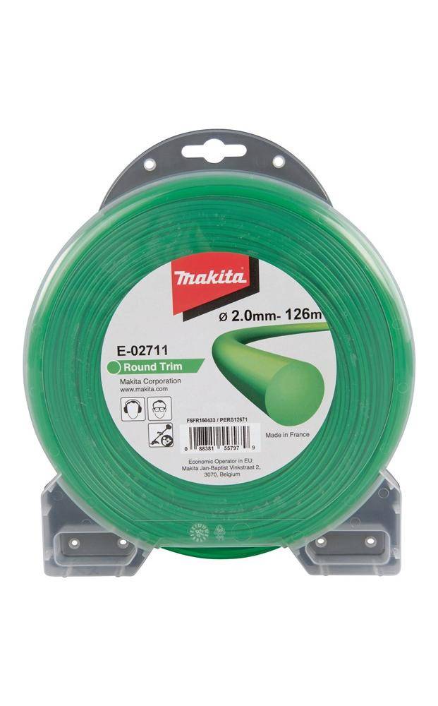 makita Mähfaden E-02711 2mm 126m rund