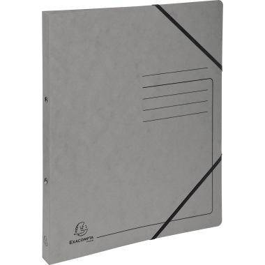 EXACOMPTA Ringbuch DIN A4 355g/m² Colorspankarton grau