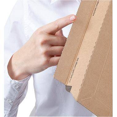 ColomPac Versandkarton ® Kurierpaket Innenmaße: 24,4 x 34,4 x 4,5 cm