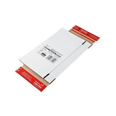 Faltkarton 24,4x34,4x4,5cm sk weiß