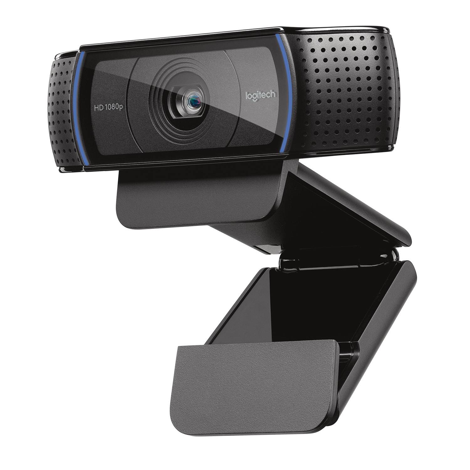 Logitech HD Pro C920 Full HD-Webcam 1920 x 1080 Pixel Klemm-Halterung