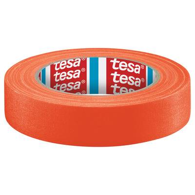 tesaband Gewebeband, 25m x 19mm, neonorange Installation / Reinigung und