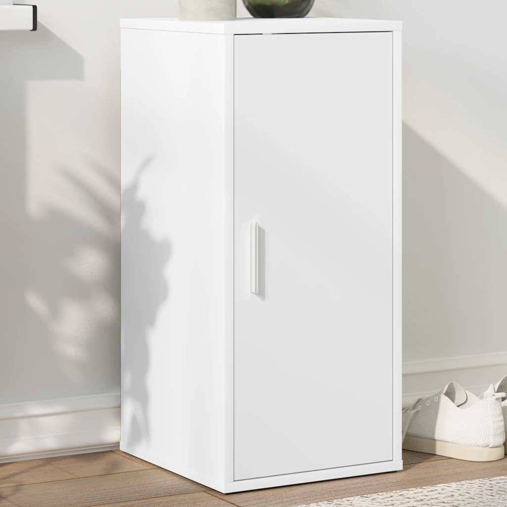 vidaXL Schuhschrank Weiß 32x35x70 cm Holzwerkstoff