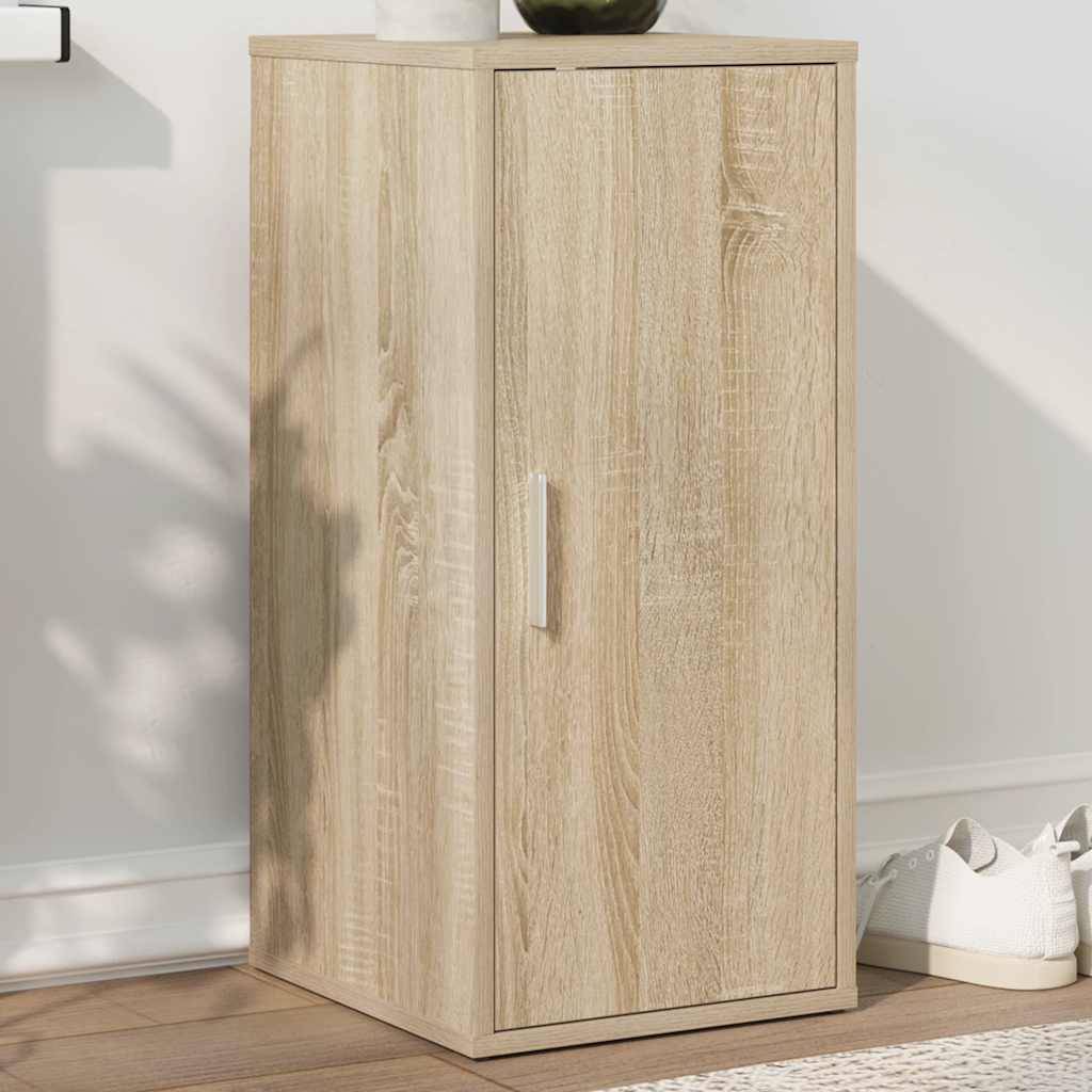 vidaXL Schuhschrank Sonoma-Eiche 32x35x70 cm Holzwerkstoff