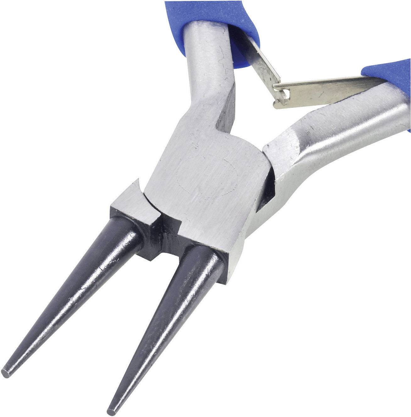 Brüder Mannesmann M10805 Elektronik- u. Feinmechanik Rundzange Gerade Werkzeugstahl 125mm