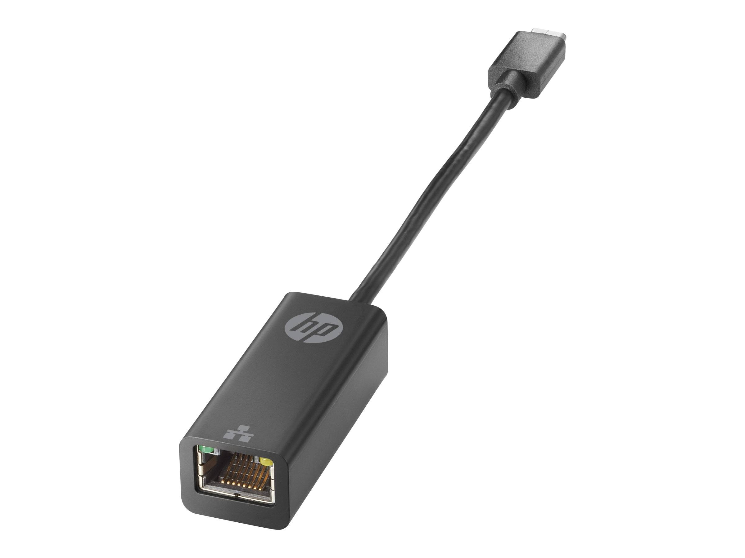HP USB-C®, Netzwerk Adapter [1x USB-C® Stecker - 1x RJ45-Buchse] USB-C to RJ45 Adapter