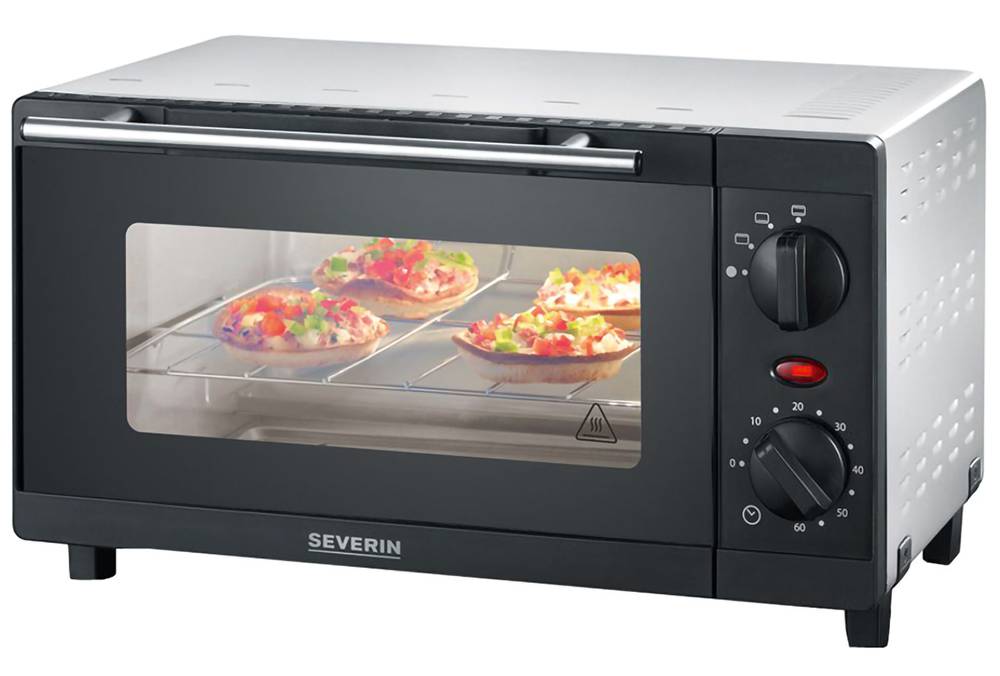 Severin TO 2052 Minibackofen Timerfunktion 9 l