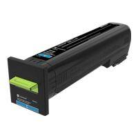 Lexmark Rückgabe Tonerkassette CS820 Original Cyan 22000 Seiten 72K2XC0