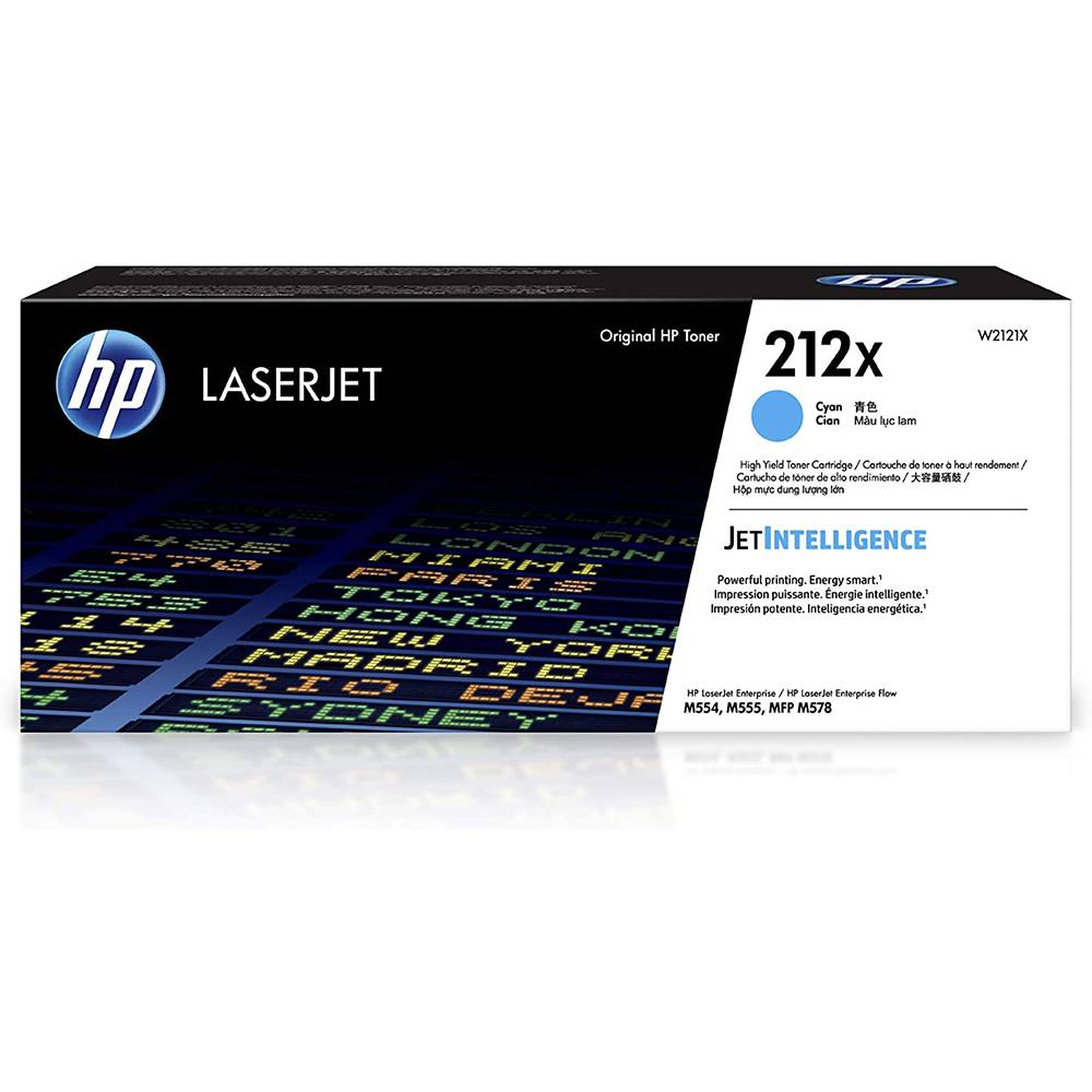 HP Toner 212X Original Cyan 10000 Seiten W2121X