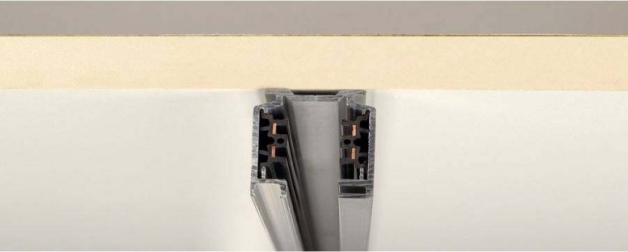Eutrac 145102 Hochvolt-Schienensystem-Komponente Schiene SLV Silber-Grau