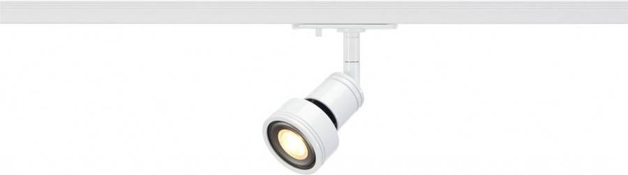 SLV Puri 143391 Hochvolt-Schienensystem-Leuchte 1phasig GU10 50 W Halogen Weiß