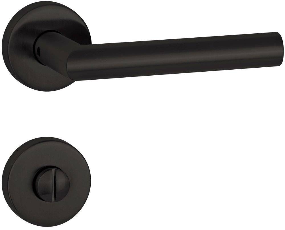 HERMAT Drückergarnitur 1802/2036.KB,Ros.,rd.,WC/S,8(8),smoke bla.,TS 38-42