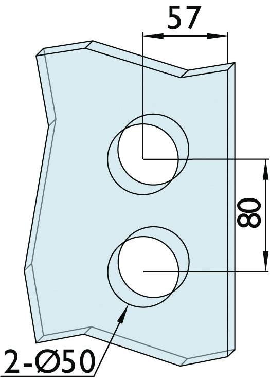 HERMAT Ganzglas Gegenkasten ROMA 6034.GKP, DL, naturfarbig eloxiert