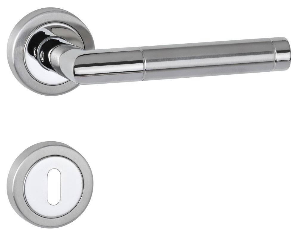 HERMAT Drückergarnitur 1114/2031,Ros.,rd.,BB,8,ER.pol./ma.,TS 38-42