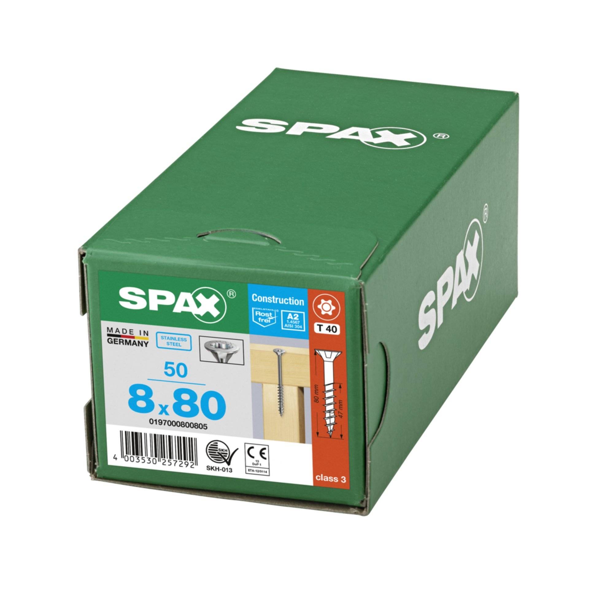 SPAX Universalschrauben T40 50 St.