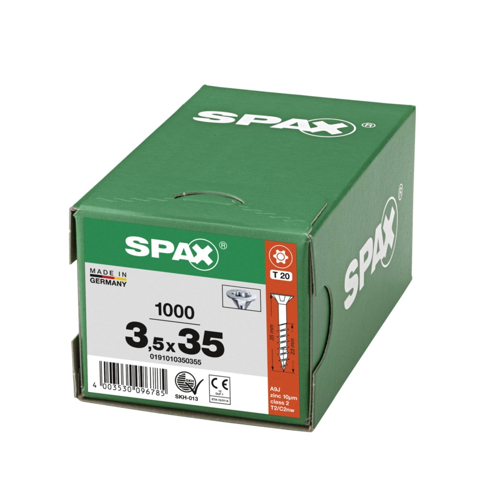 SPAX SeKo T-STAR+ 3,5x 35/22 Wirox HP
