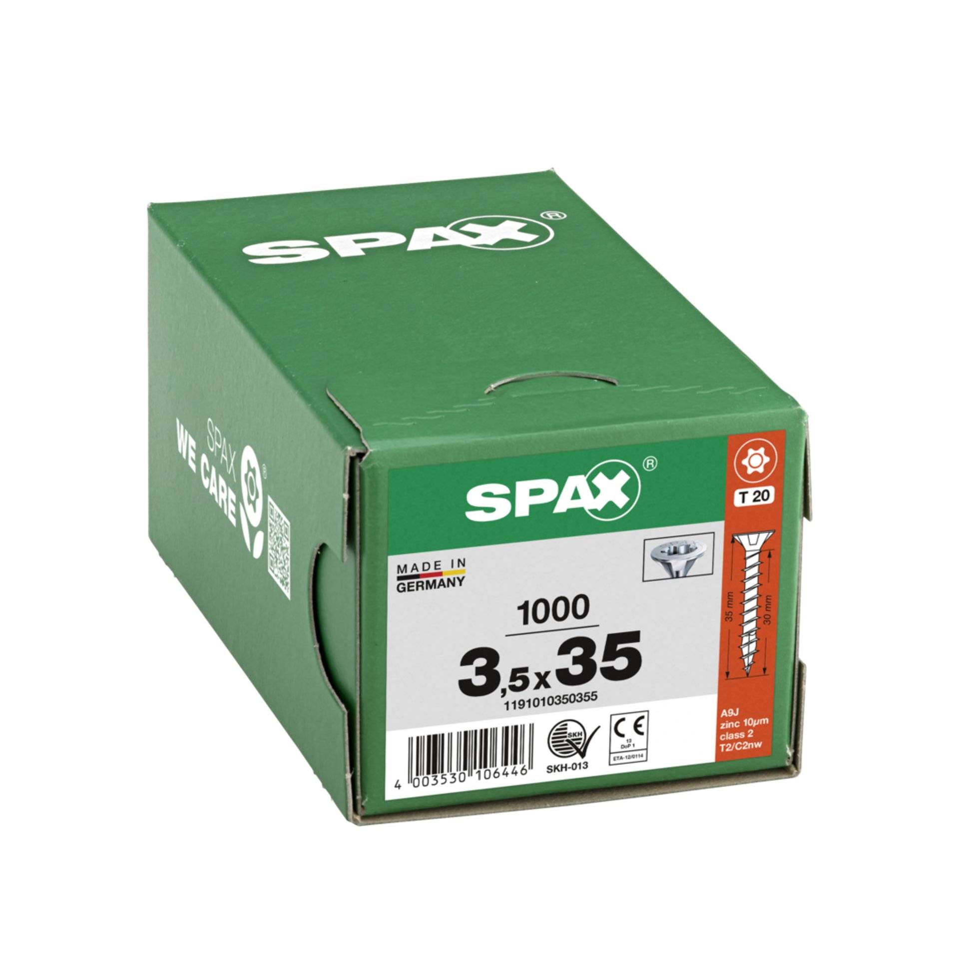 SPAX SeKo T-STAR+ 3,5x 35 Wirox HP