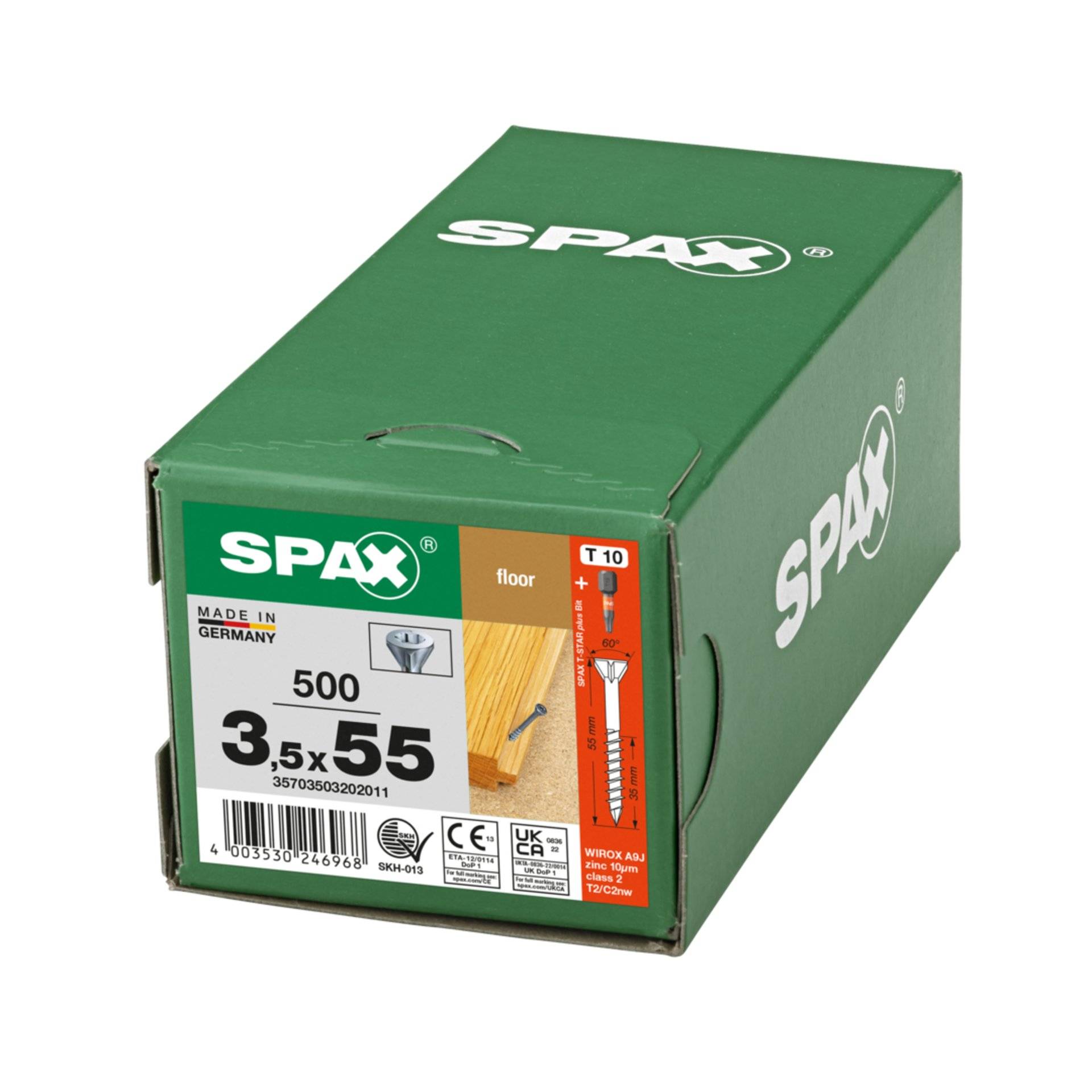 SPAX SeKo T-STAR+ 3,5x 55/35 Wirox HP