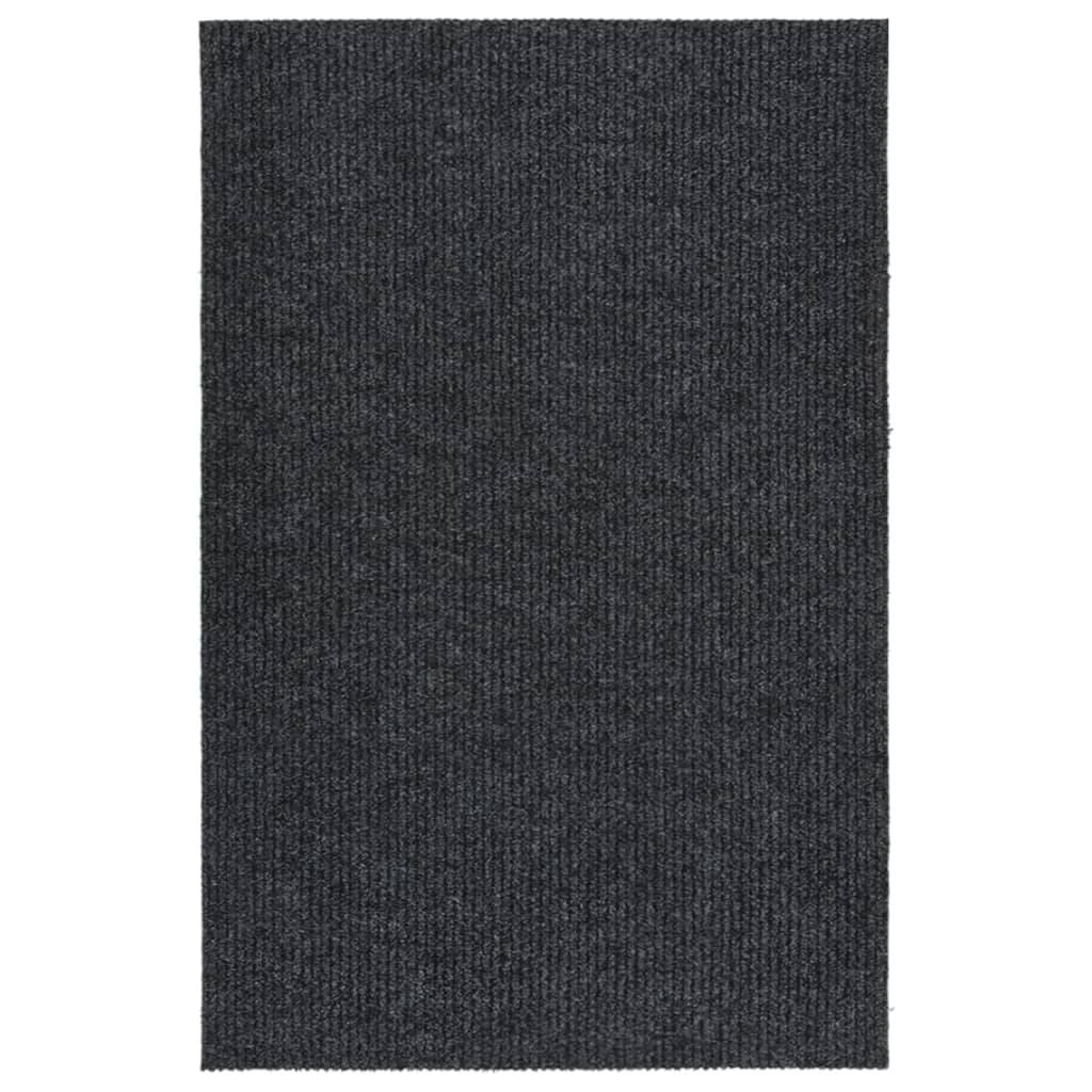 vidaXL Schmutzfangläufer 100x150 cm Anthrazit