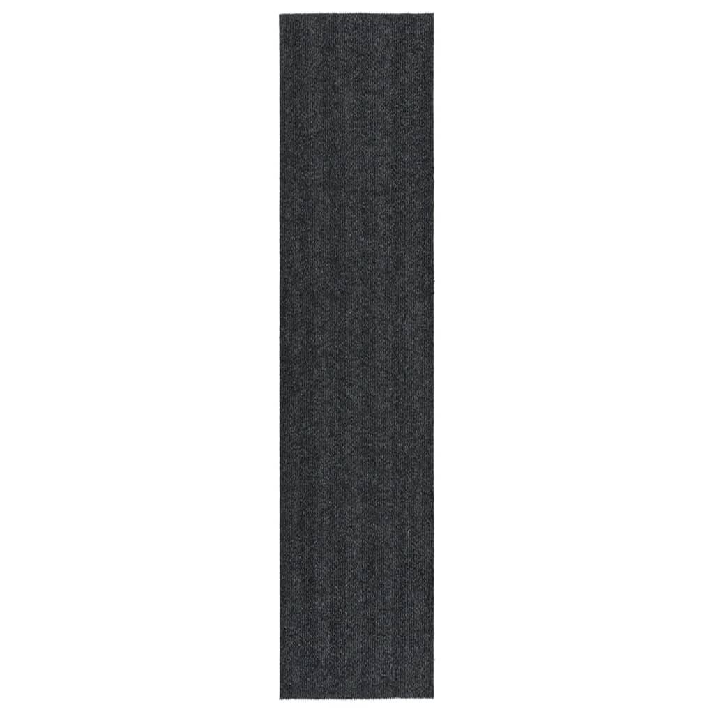 vidaXL Schmutzfangläufer 100x450 cm Anthrazit
