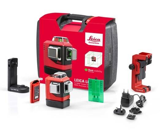 Leica Lino L6G 3x360° Linienlaser Grün Set im Koffer