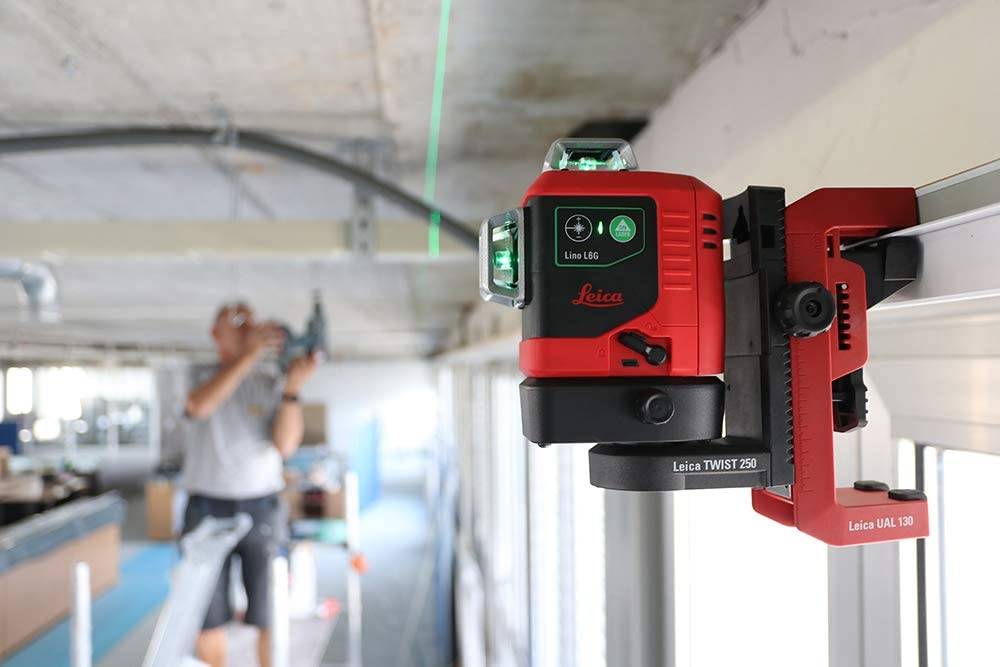 Leica Lino L6G 3x360° Linienlaser Grün Set im Koffer