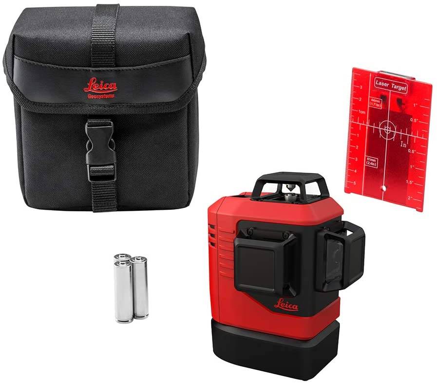 Leica Lino L6Rs roter 3 x 360 Linienlaser mit Triple Power Concept