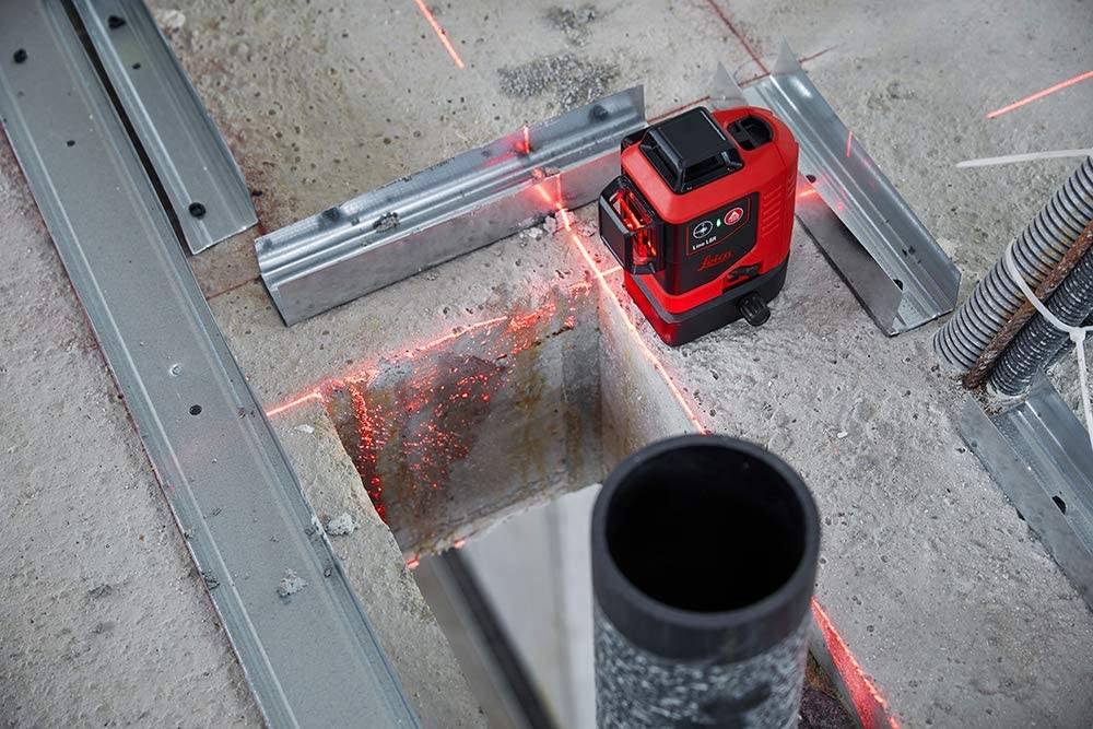 Leica Lino L6Rs roter 3 x 360 Linienlaser mit Triple Power Concept