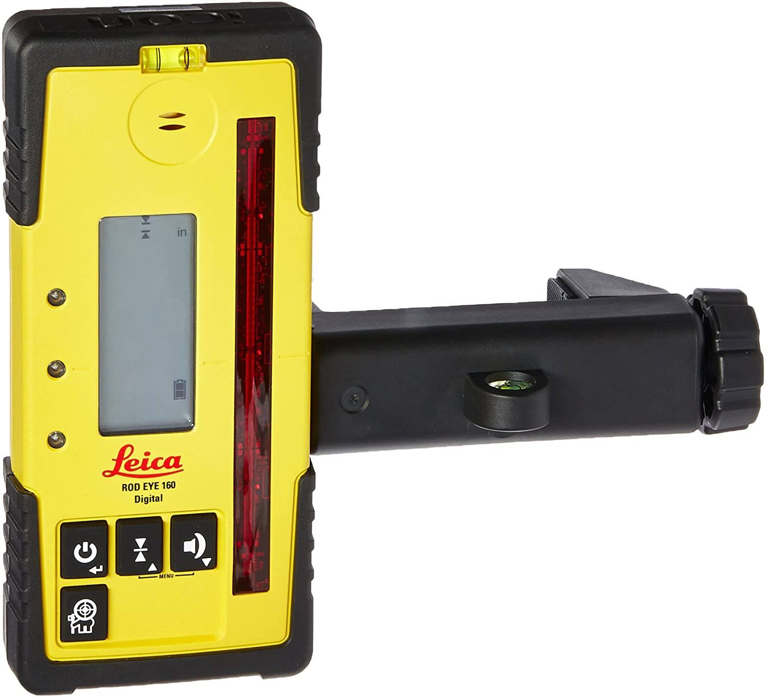 Leica Rugby 640 Rotationslaser mit Rod Eye 160 Digital, Li-ion Akku, Ladegerät, Koffer