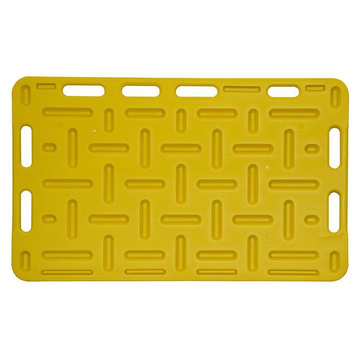 Treibbrett - Breite 76 cm - Länge 94 cm - gelb