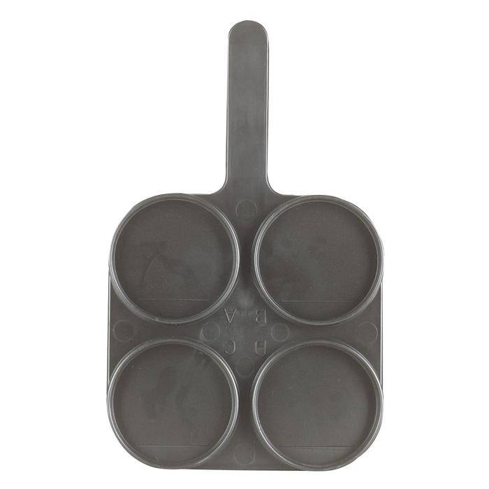 Schalmtestscheibe - schwarz