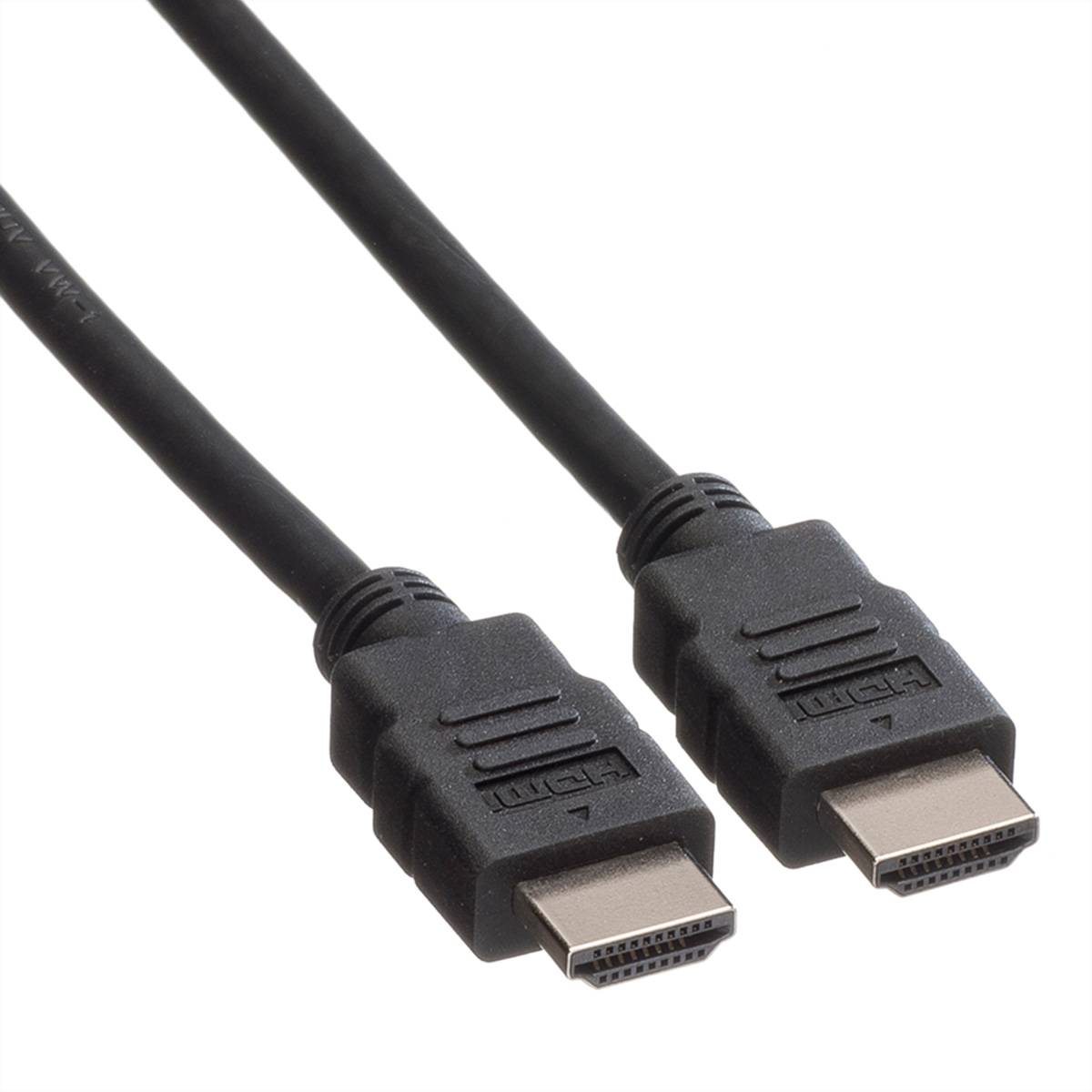 ROLINE GREEN HDMI High Speed Kabel mit Ethernet, TPE, schwarz, 3 m