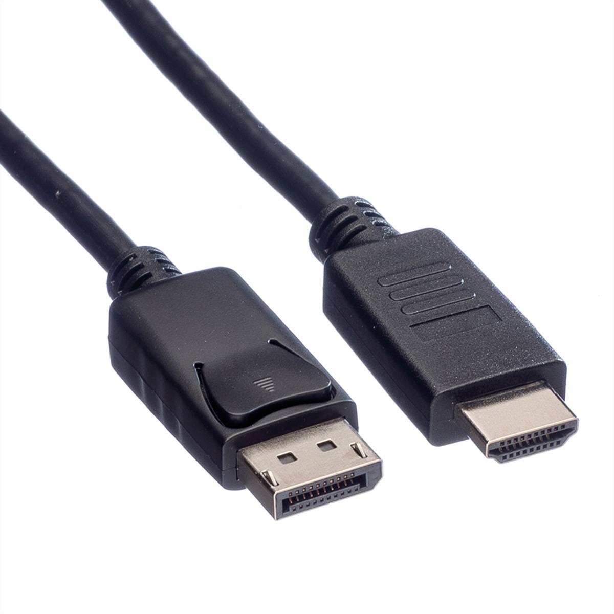 ROLINE GREEN DisplayPort Kabel DP - HDTV, ST/ST, schwarz, 2 m