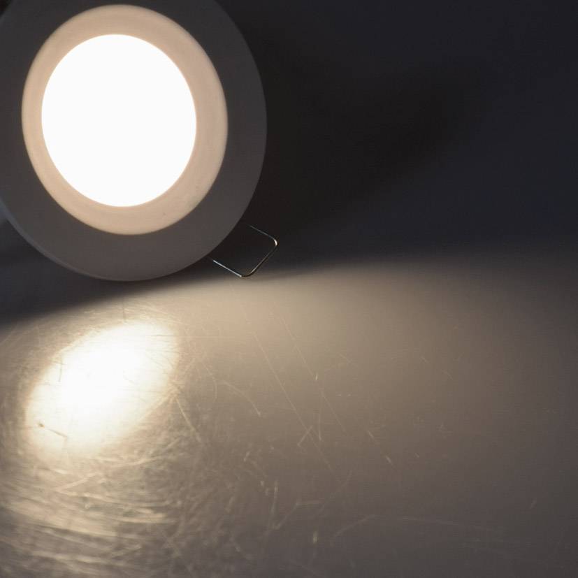 ChiliTec - LED-Einbauleuchte "Flat-30 FR-R", neutralweiß,IP44