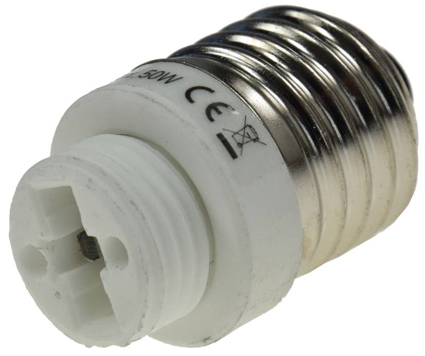 ChiliTec Lampensockel-Adapter, Keramik E27 auf G9